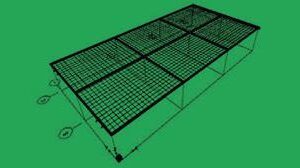 Pantalla de  Escombros 6m x 3m
